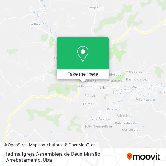 Iadma Igreja Assembleia de Deus Missão Arrebatamento map