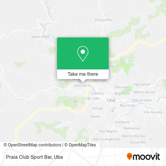 Praia Club Sport Bar map