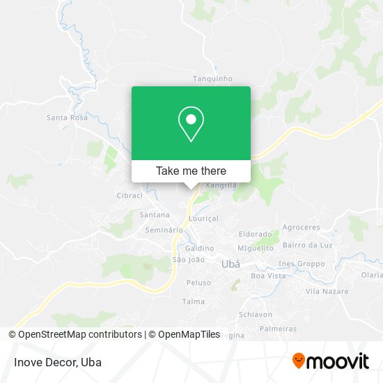 Inove Decor map