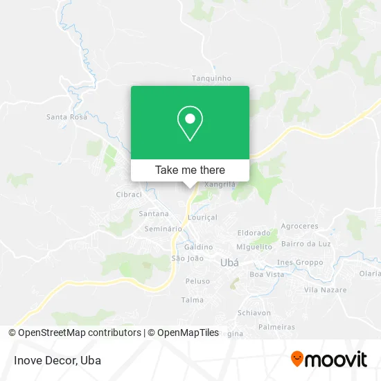 Inove Decor map