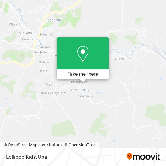 Lollipop Kids map