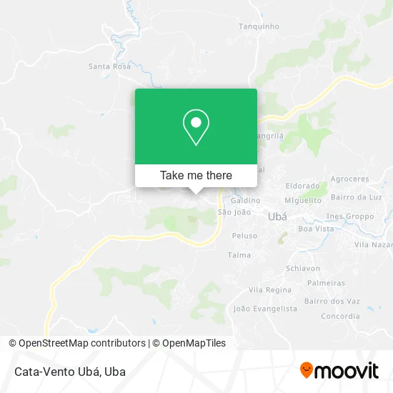 Mapa Cata-Vento Ubá