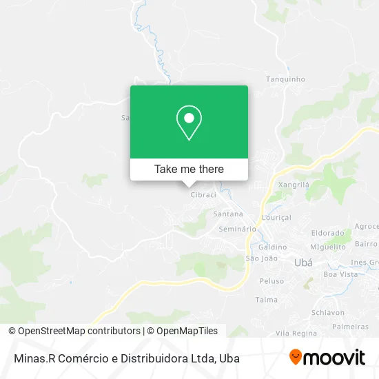 Minas.R Comércio e Distribuidora Ltda map