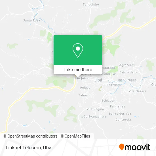 Linknet Telecom map