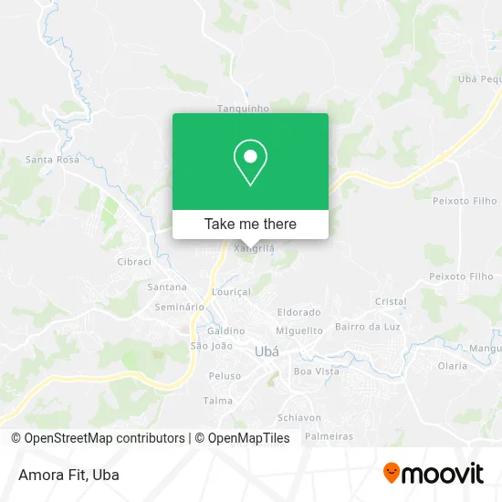 Amora Fit map