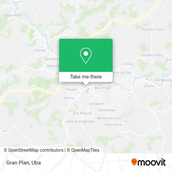 Gran Plan map