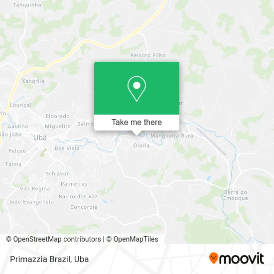 Primazzia Brazil map