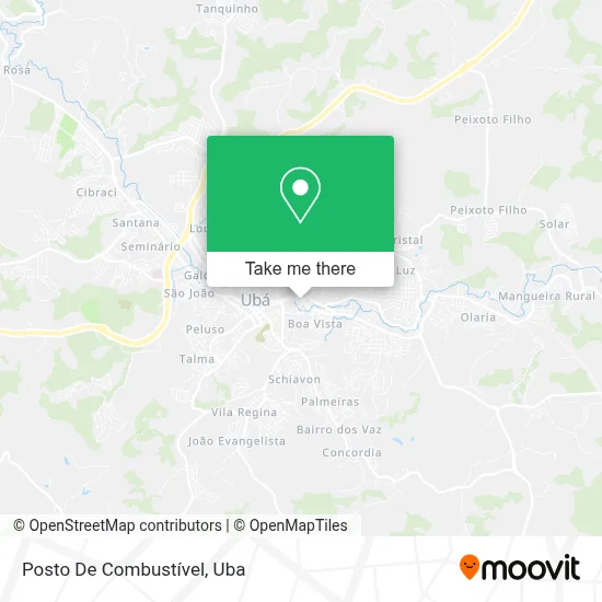 Posto De Combustível map