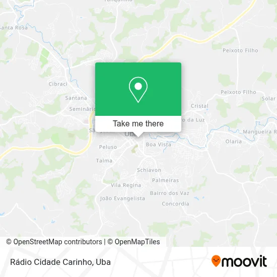 Rádio Cidade Carinho map