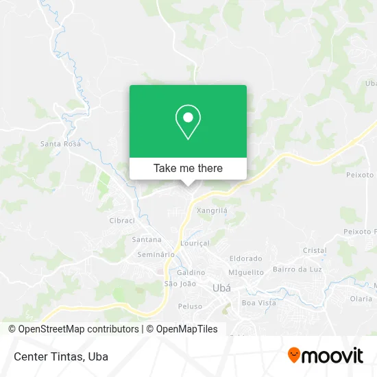 Center Tintas map