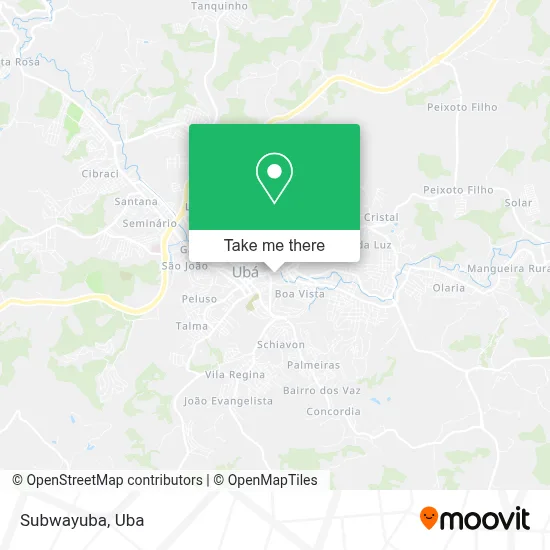 Subwayuba map
