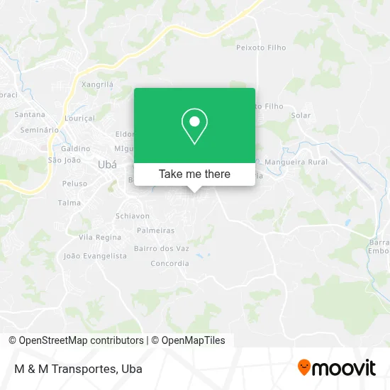 M & M Transportes map