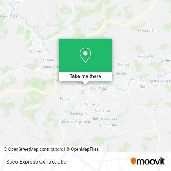 Suco Express Centro map
