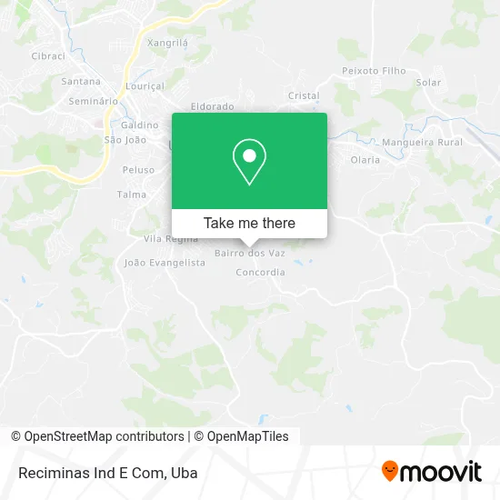 Reciminas Ind E Com map