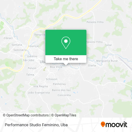 Performance Studio Feminino map