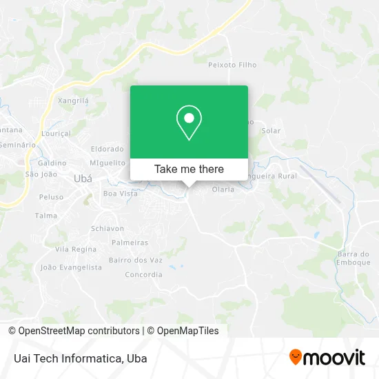 Uai Tech Informatica map