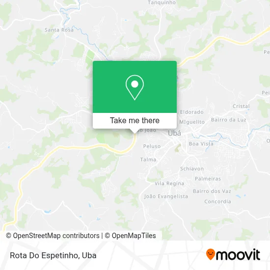 Rota Do Espetinho map