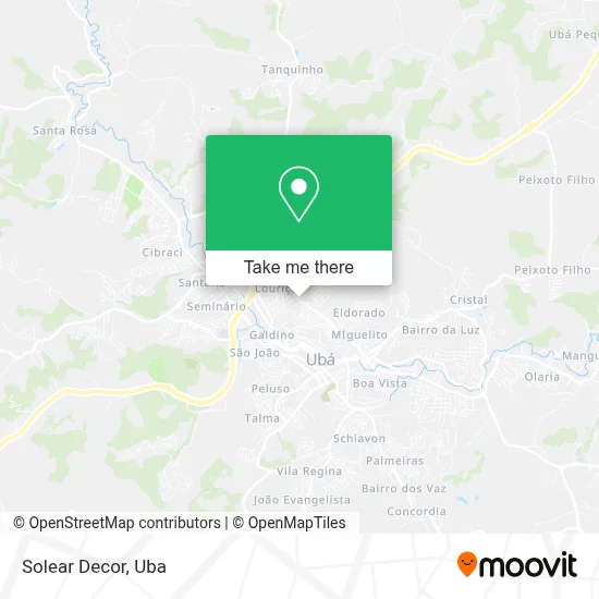 Solear Decor map