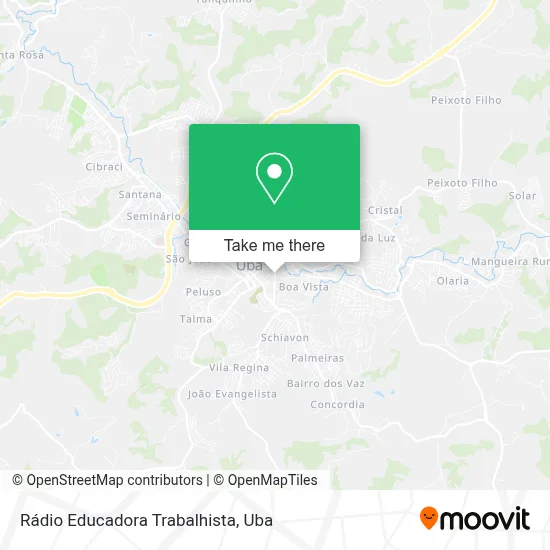 Rádio Educadora Trabalhista map
