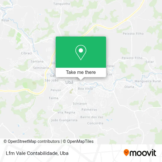 Lfm Vale Contabilidade map