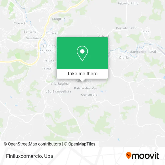 Finiluxcomercio map