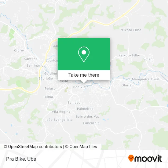 Pra Bike map