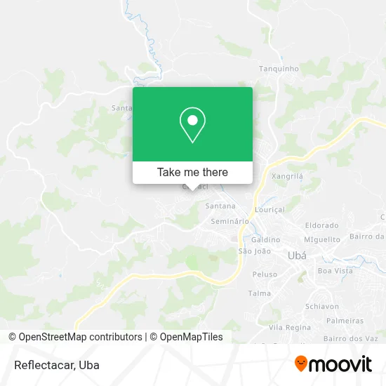 Reflectacar map