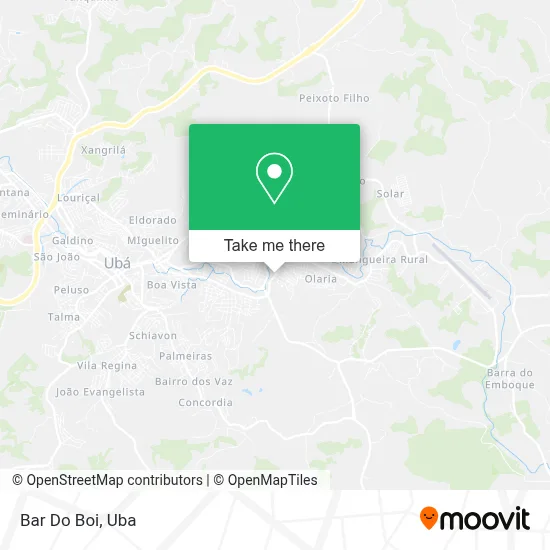 Bar  Do Boi map
