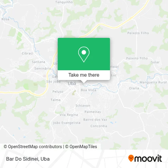 Bar Do Sidinei map
