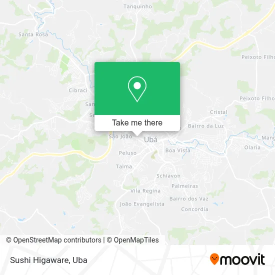 Sushi Higaware map