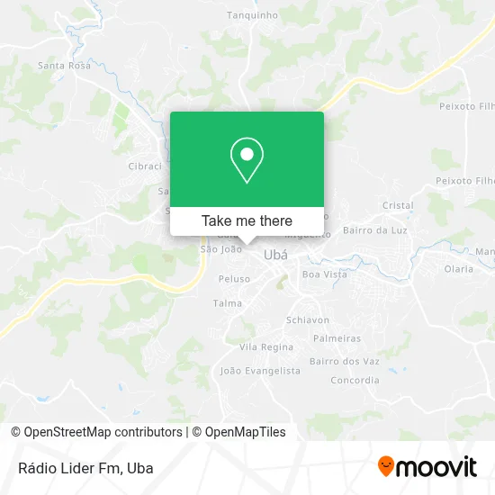 Rádio Lider Fm map