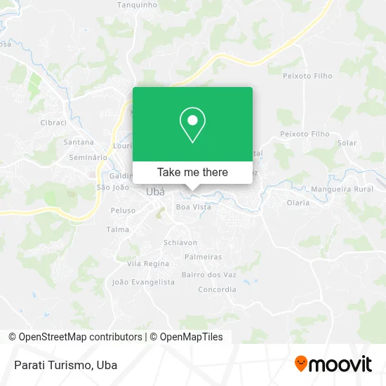 Parati Turismo map