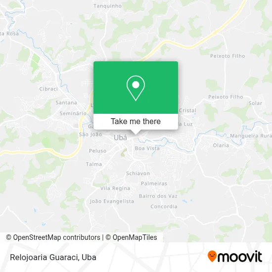 Relojoaria Guaraci map