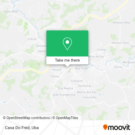 Casa Do Fred map