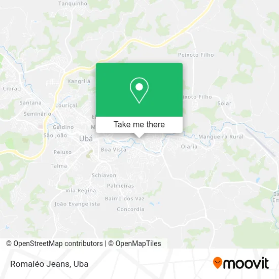Romaléo Jeans map