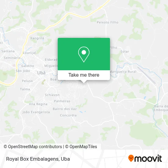 Royal Box Embalagens map