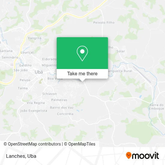 Lanches map