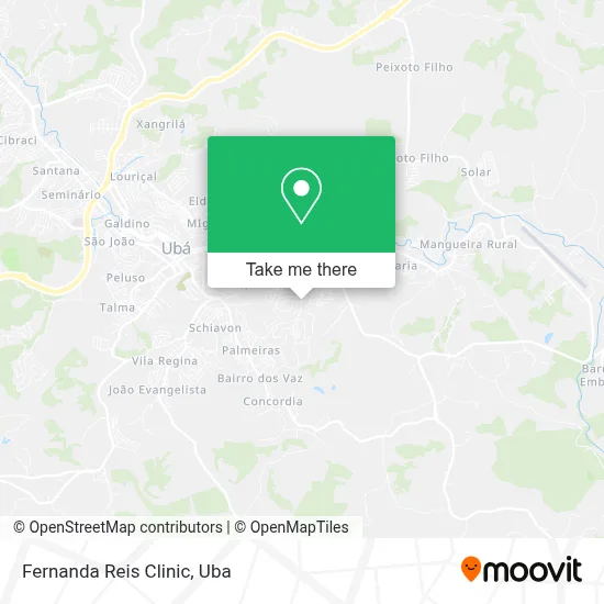 Fernanda Reis Clinic map