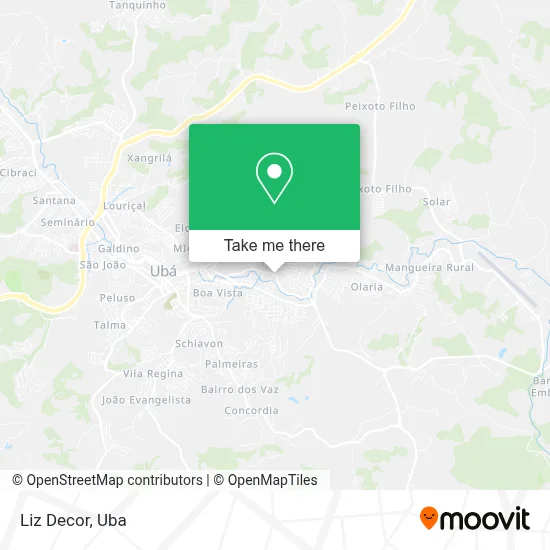 Liz Decor map