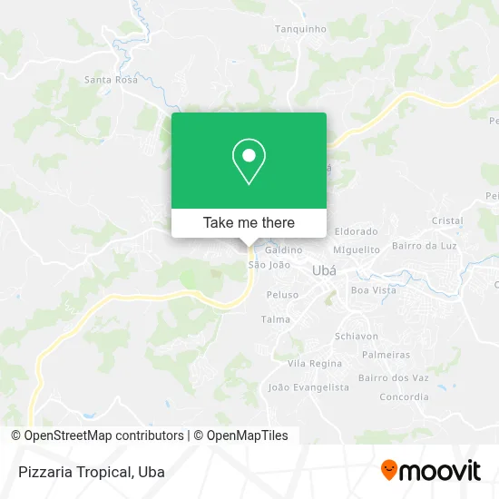 Pizzaria Tropical map