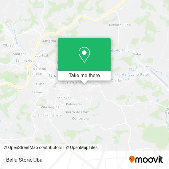 Bella Store map