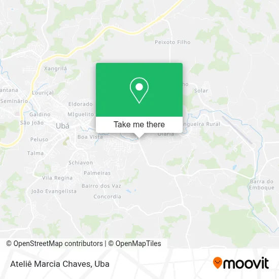 Ateliê Marcia Chaves map
