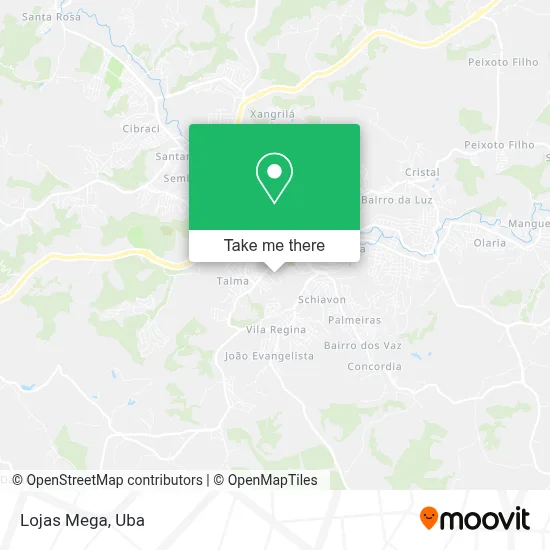 Lojas Mega map