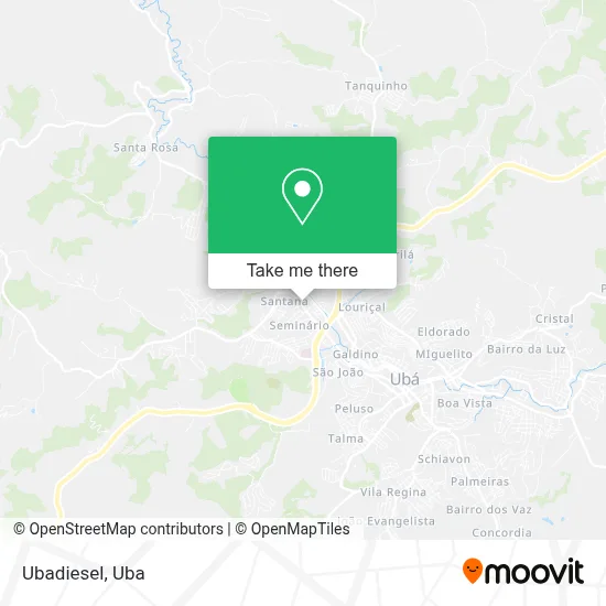 Ubadiesel map