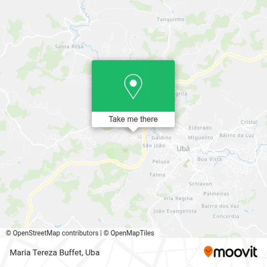 Maria Tereza Buffet map
