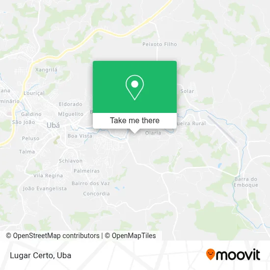 Lugar Certo map