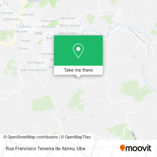 Rua Francisco Teixeira de Abreu map
