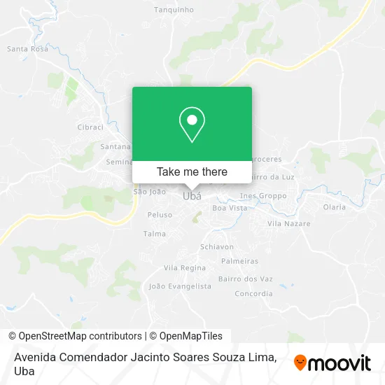 Avenida Comendador Jacinto Soares Souza Lima map