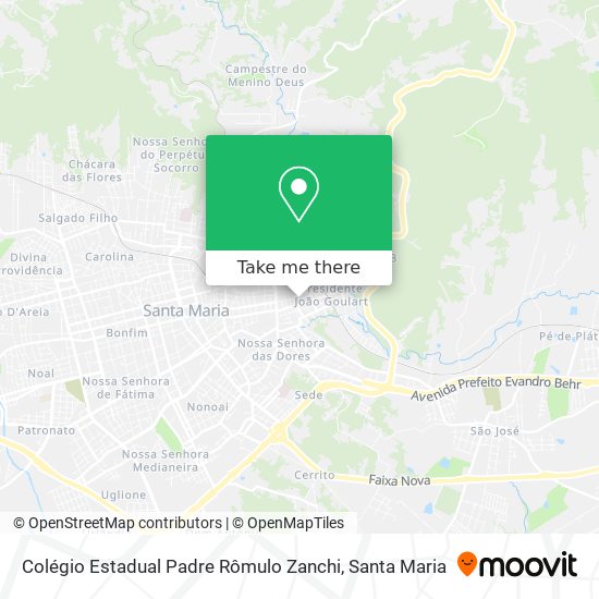 Colégio Estadual Padre Rômulo Zanchi map