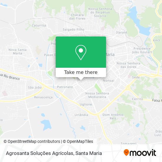 Agrosanta Soluções Agrícolas map